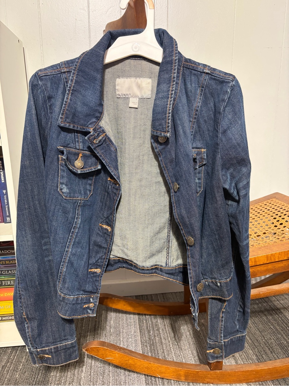 Old Navy Dark Blue Denim Jean Jacket